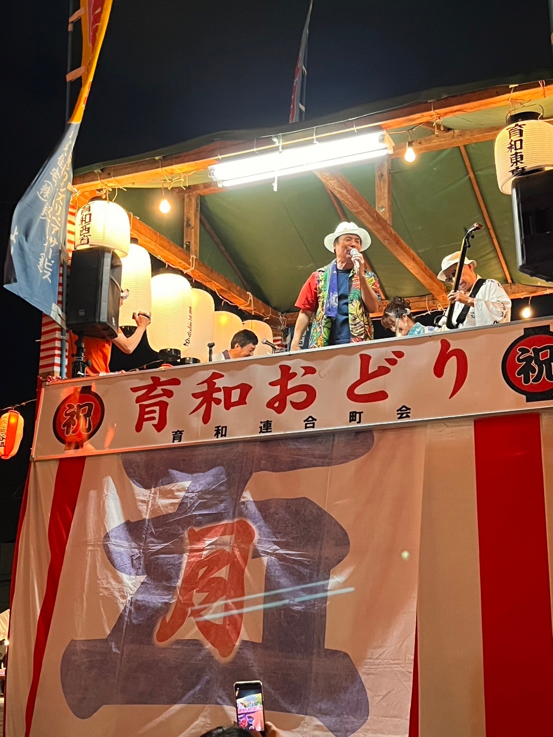 育和おどり盆踊り大会 河内音頭五月会 五月家一若の世界